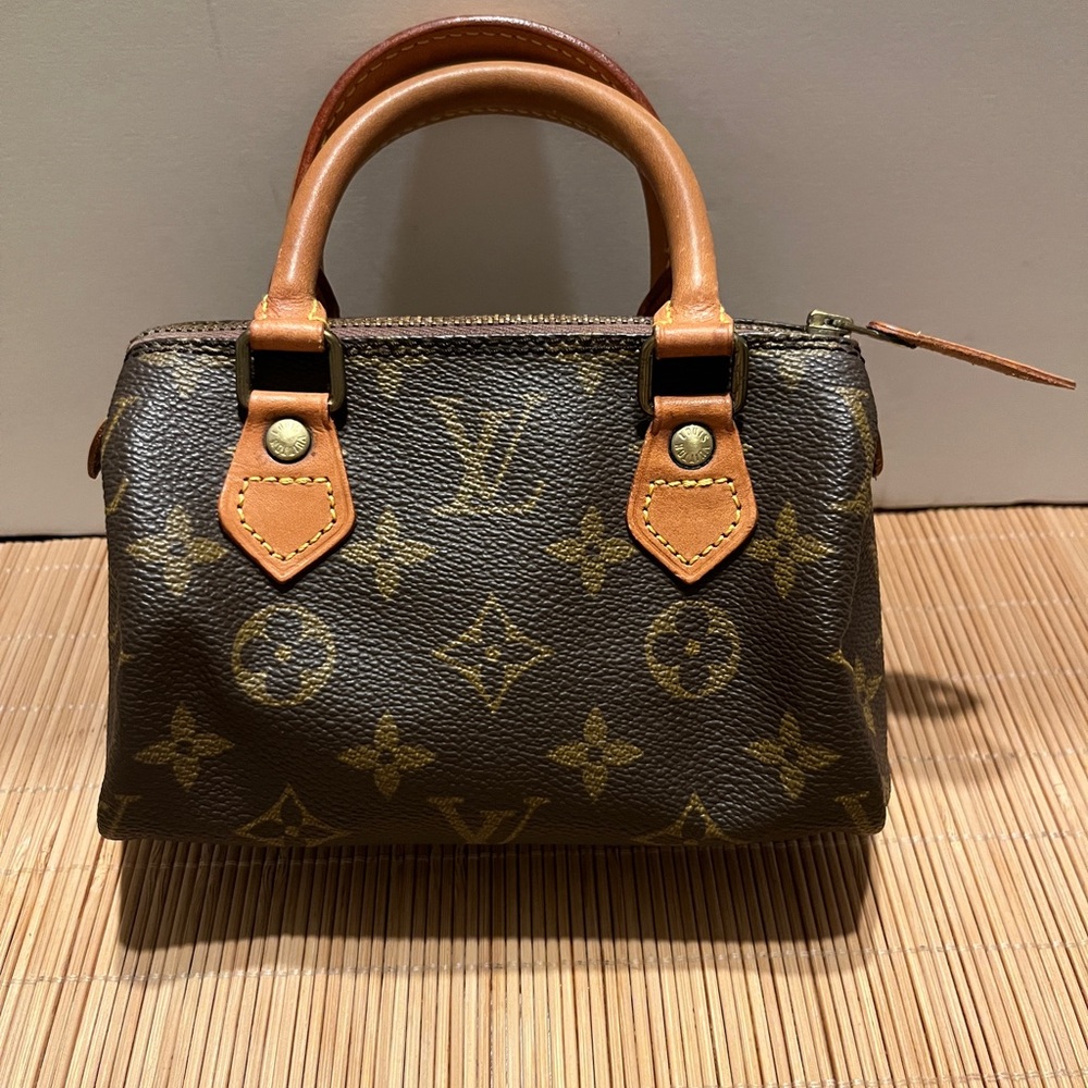 LOUIS VUITTON Monogram Mini Sac HL Speedy